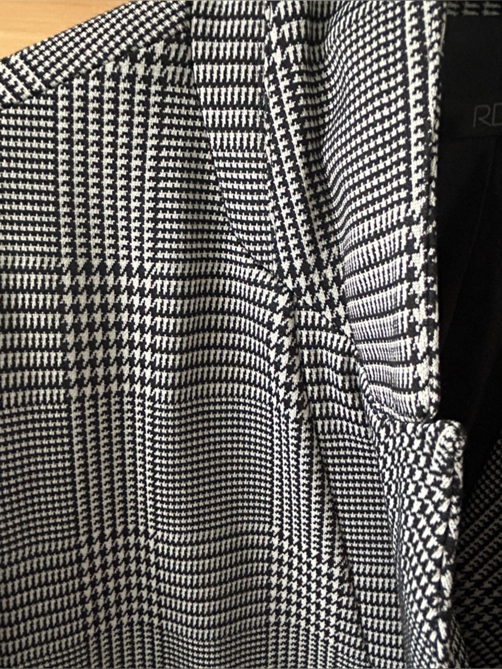 RDI Oversized Double Breasted Plaid Blazer - Picture 13 of 15